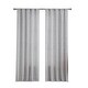 preview thumbnail 2 of 17, Nautica Caspian Light Filtering 54" x 84" Textured Rod Pocket Window Curtain Panel Pair
