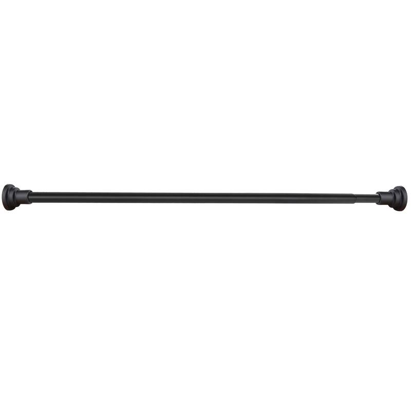 Design House 560904 Polished Chrome Classic Adjustable 42 to 72-inch Shower Rod