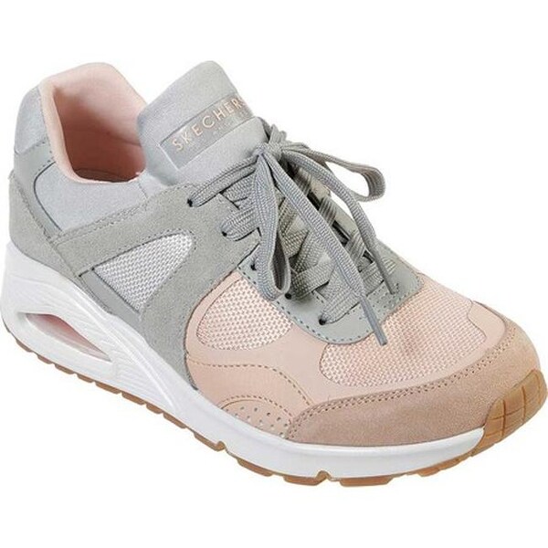 Shop Skechers Women's Uno Super Fresh Sneaker GrayPink Shop Skechers Women's Uno Super Fresh Sneaker GrayPink