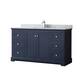 Option Dark Blue / Polished Chrome Hardware