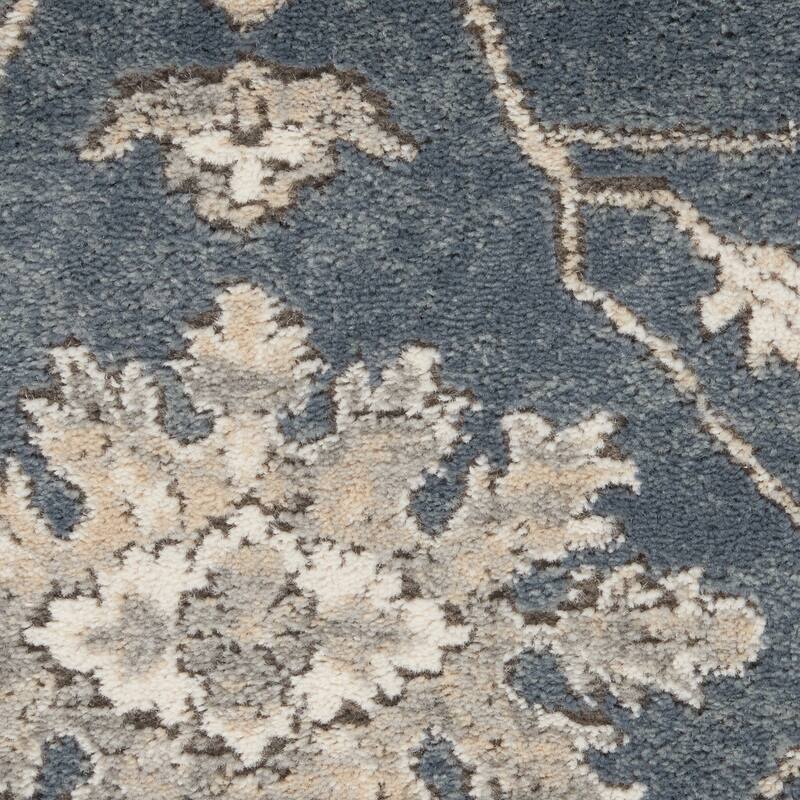 Meja Power Loomed Floral Traditional Area Rug By HomeRoots