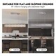 preview thumbnail 6 of 9, 36" Modern Chrome Long Luxury Crystal Chandelier Rectangular Dimmable Light Fixture for Dining Room Living Room - N/A