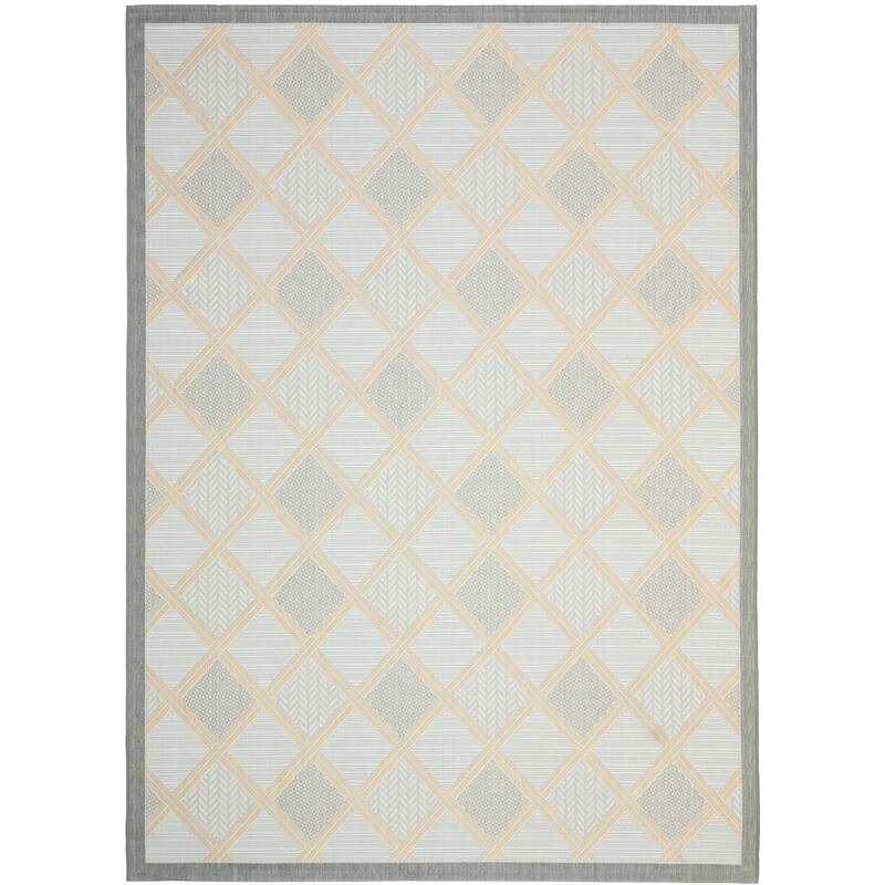 SAFAVIEH Courtyard Stiliana Indoor/ Outdoor Waterproof Patio Backyard Rug