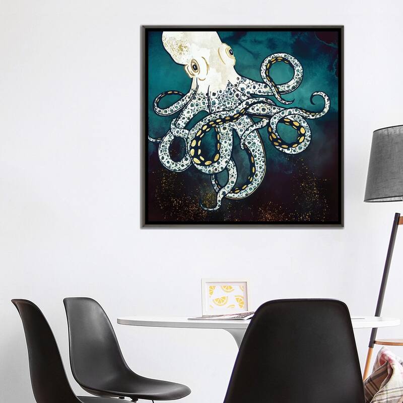 iCanvas "Underwater Dream VII" by SpaceFrog Designs Framed