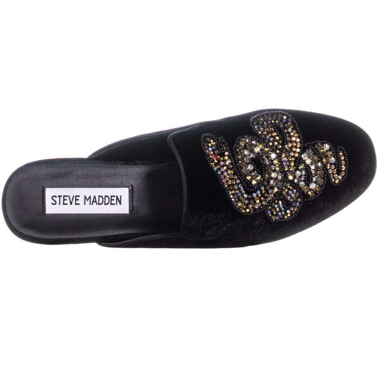 steve madden backless loafers