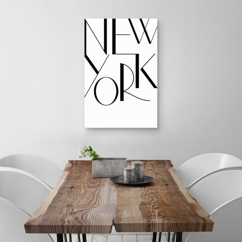 New York by Joni Whyte Canvas Art Print