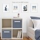 preview thumbnail 3 of 4, Bear and Owl Collection Wall Decor Art Prints (Set of 4) - Navy Blue Grey Gold Black Celestial Moon Star Watercolor Forest