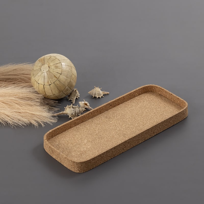 Rectangle Cork Tray Small