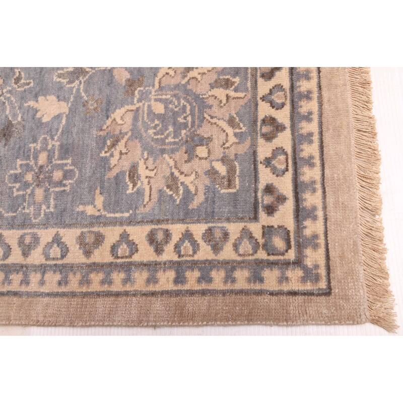 ECARPETGALLERY Hand-knotted Jamshidpour Taupe Wool Rug - 7'11 x 9'10