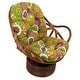 preview thumbnail 1 of 19, Bali Rattan Swivel Rocker with All-Weather Cushion