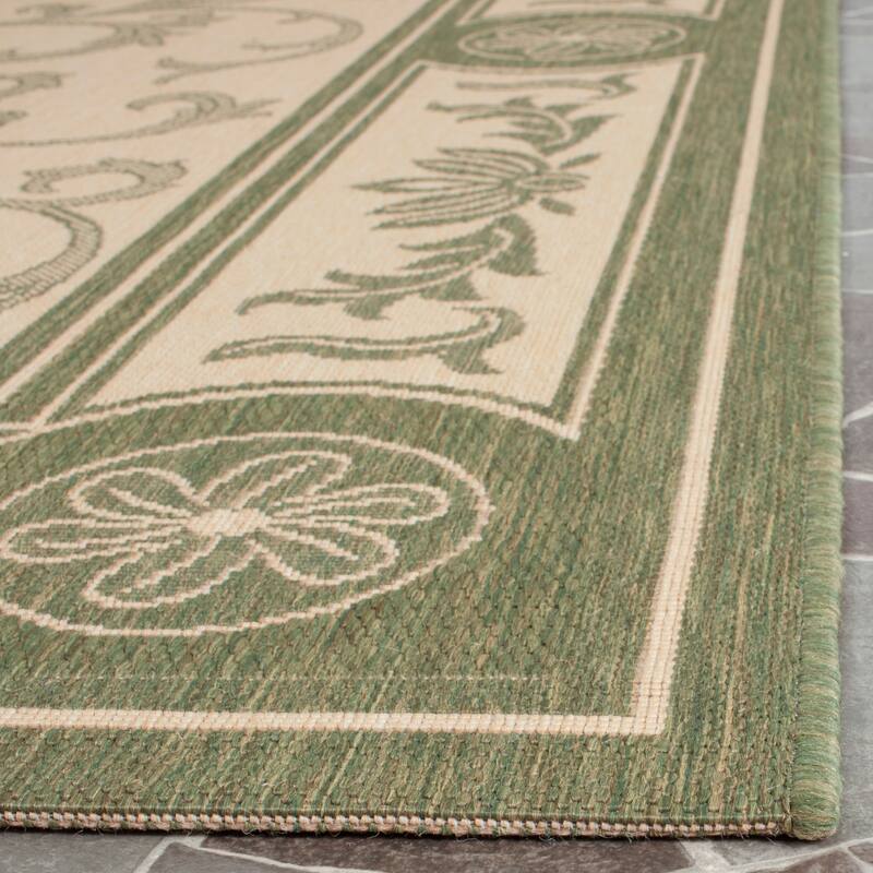 SAFAVIEH Courtyard Asumi Indoor/ Outdoor Waterproof Patio Backyard Rug