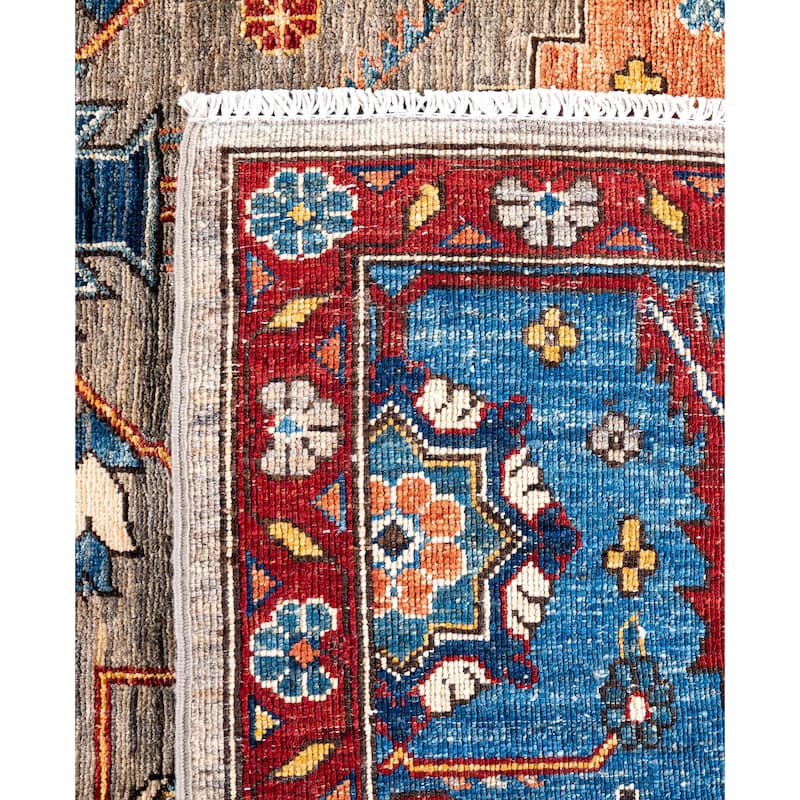 Serapi One-of-a-Kind Hand-Knotted Area Rug - Brown - 8' 1" x 10' 2"