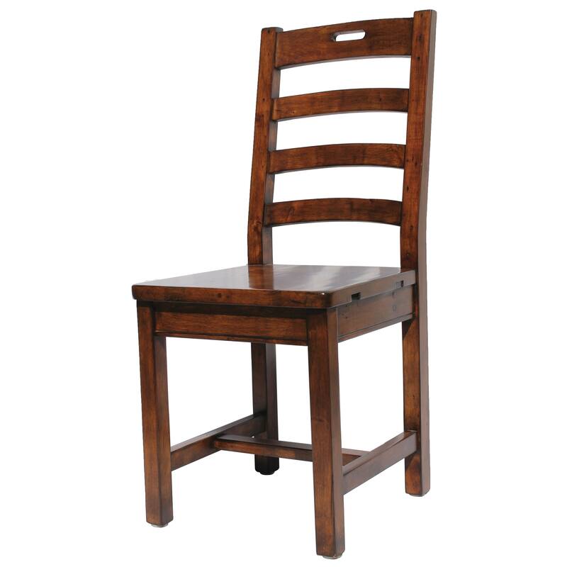 Dexter Reclaimed Pine Hand-Hole Chair (Set of 2)