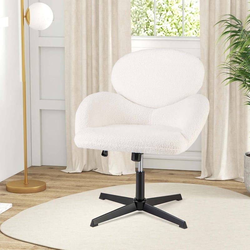 Cross-legged Chair with Adjustable Height for Home Office