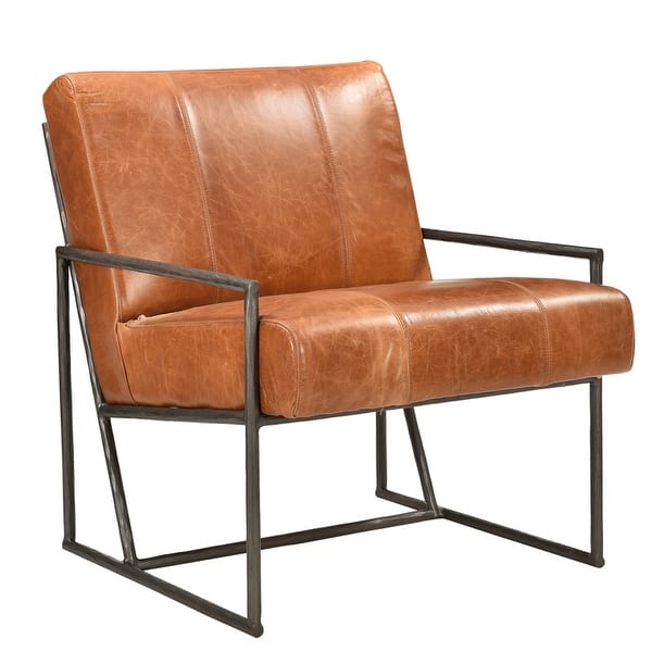 tobacco leather chair Sunpan Mauti Dining Armchair, Brown Shalimar Leather is a natural material Allston Tobacco Toasted Leather Woven