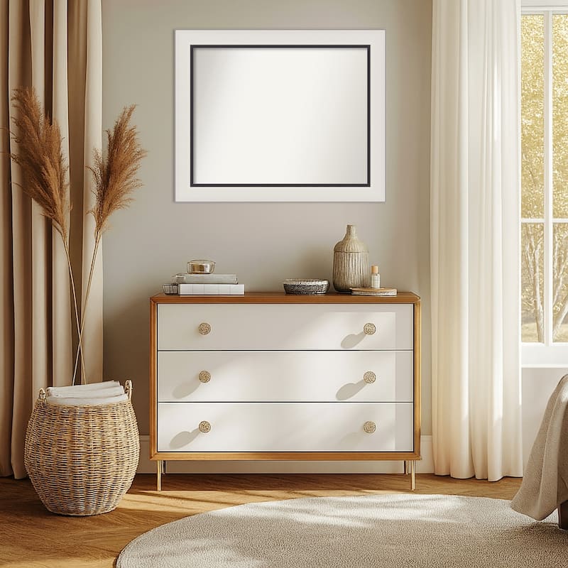 Ellie Non-Beveled Framed Wall Mirror