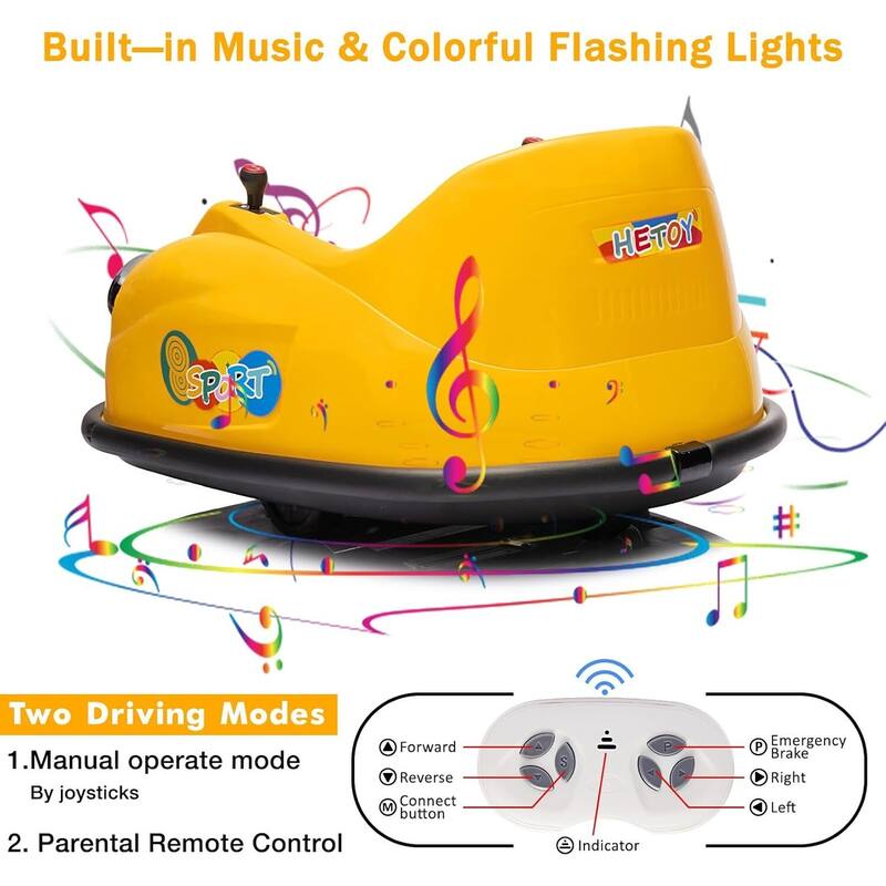 Electric Kids Ride On Bumper Car Gift
