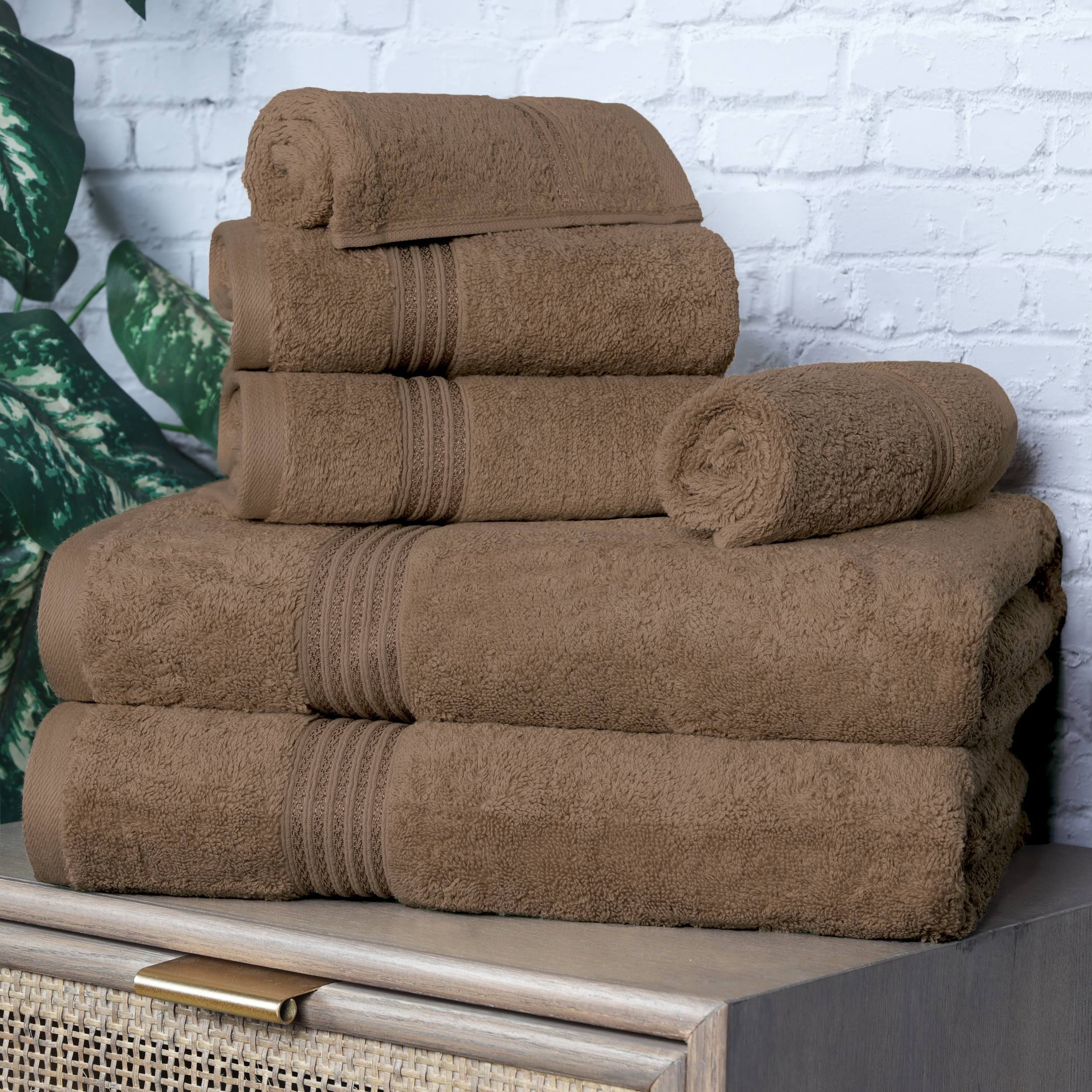 Superior Heritage Egyptian Cotton Absorbent 6-Piece Towel - Picture 22 of 70