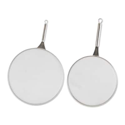 2 Piece Splatter Screen 10in - Set, 10" & 15" Diameter