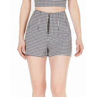 guess striped drawstring shorts
