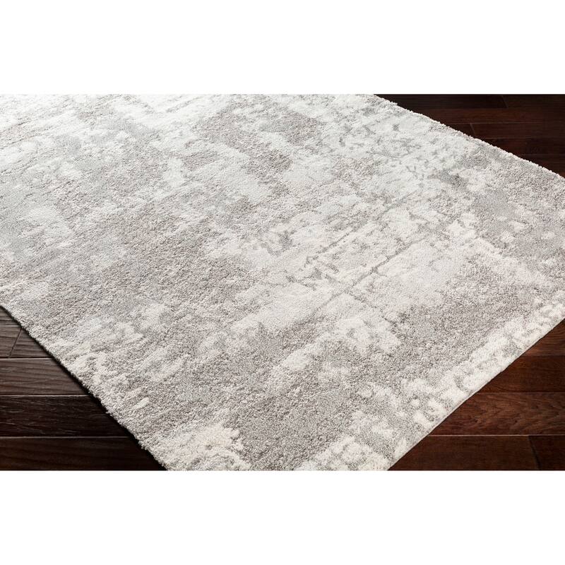 Livabliss Marghera Plush Abstract Area Rug