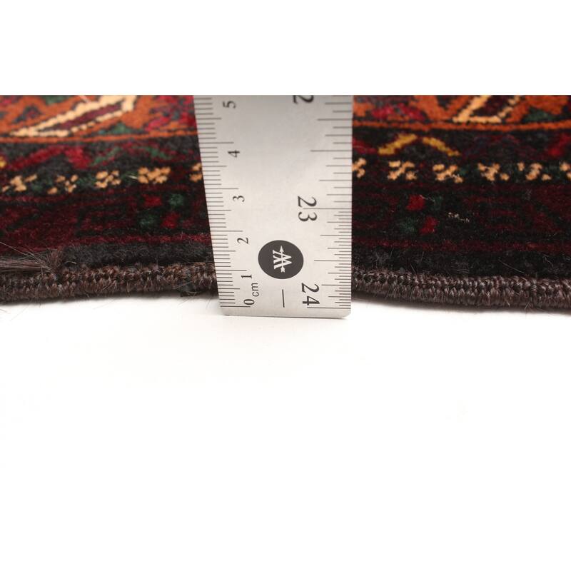 ECARPETGALLERY Hand-knotted Teimani Black Wool Rug - 2'10 x 4'0