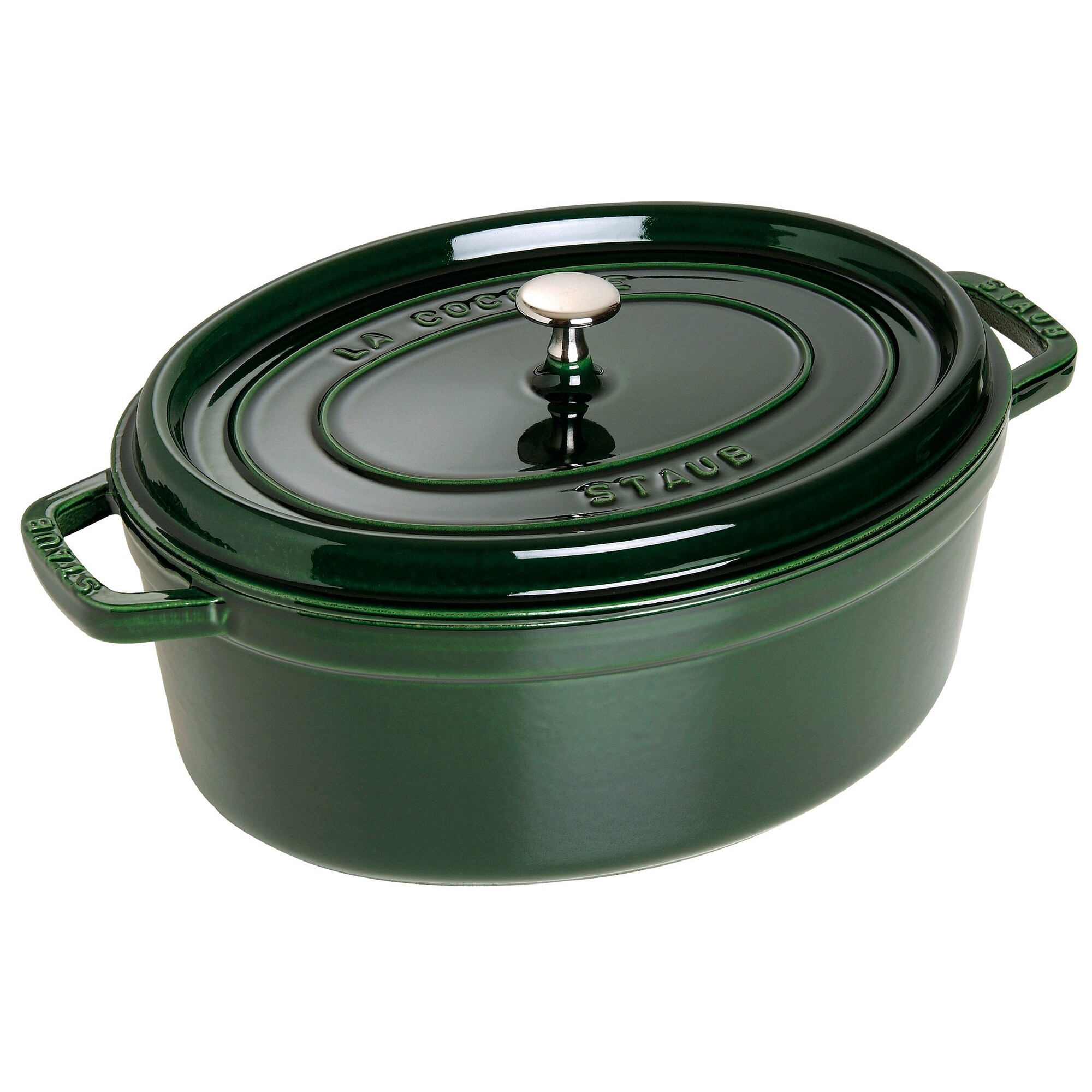 STAUB COCOTTE OVALE 31 CM ブルーインテンス Amazon.com: Staub Cast Iron Roaster/Cocotte, Oval 31 cm, 5.5 L