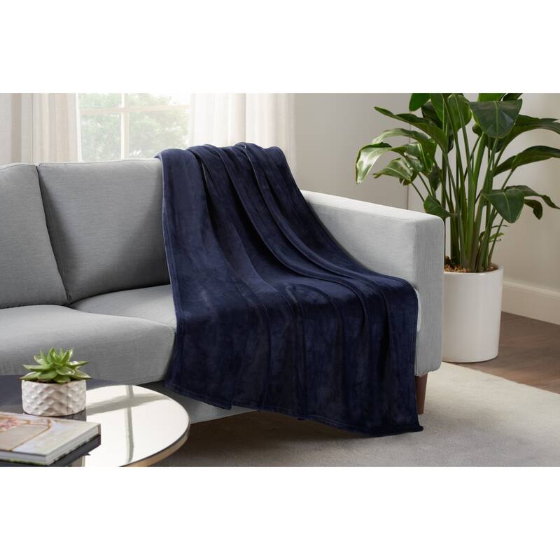 Serta Ultimate Cozy Plush Throw Blanket