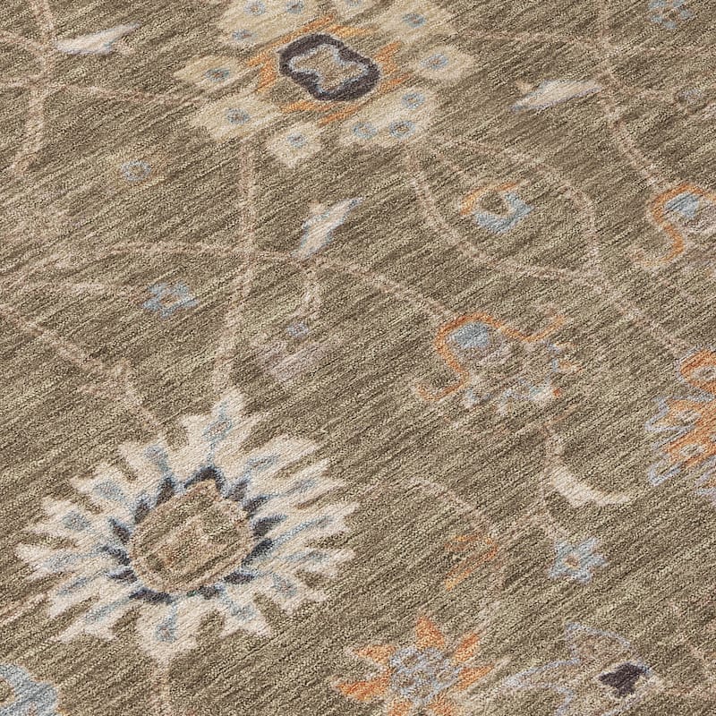 Machine Washable Indoor/ Outdoor Traditional Persian Chantille Rug
