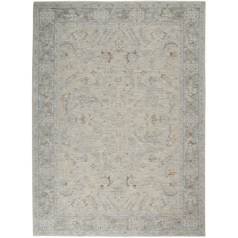 Nourison Asher Indoor only Persian Floral Medallion Area Rug