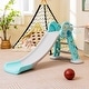 preview thumbnail 3 of 18, Costway 3-in-1 Kids Indoor Slide with Basketball Hoop & Basketball, - See Details
