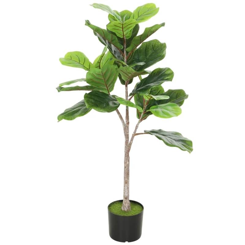 Artificial Fig Tree, Potted Plant, used For home and Office decoration, Green