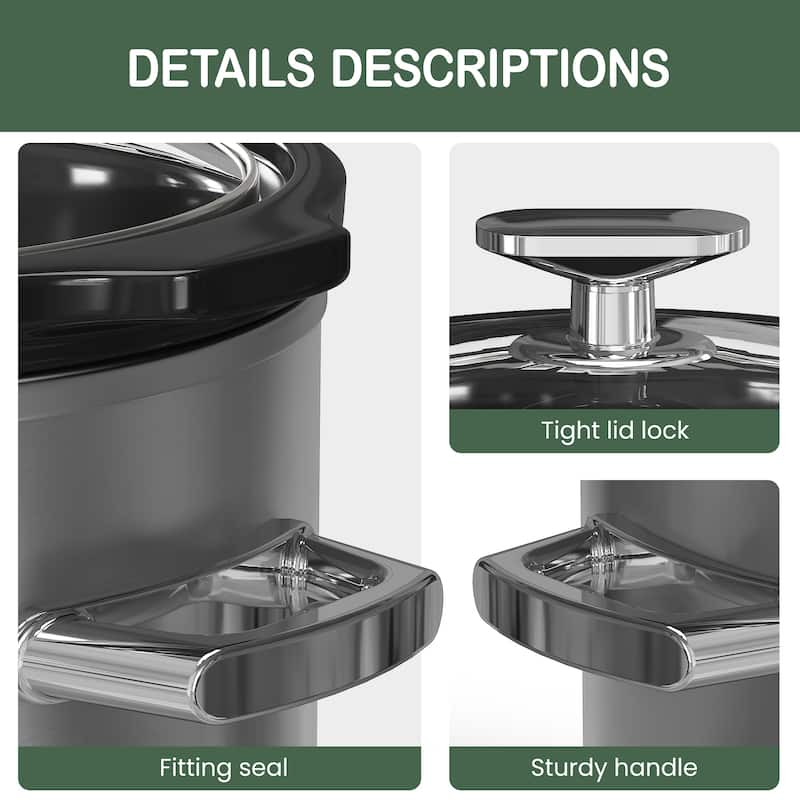 2 QT Small Slow Cooker