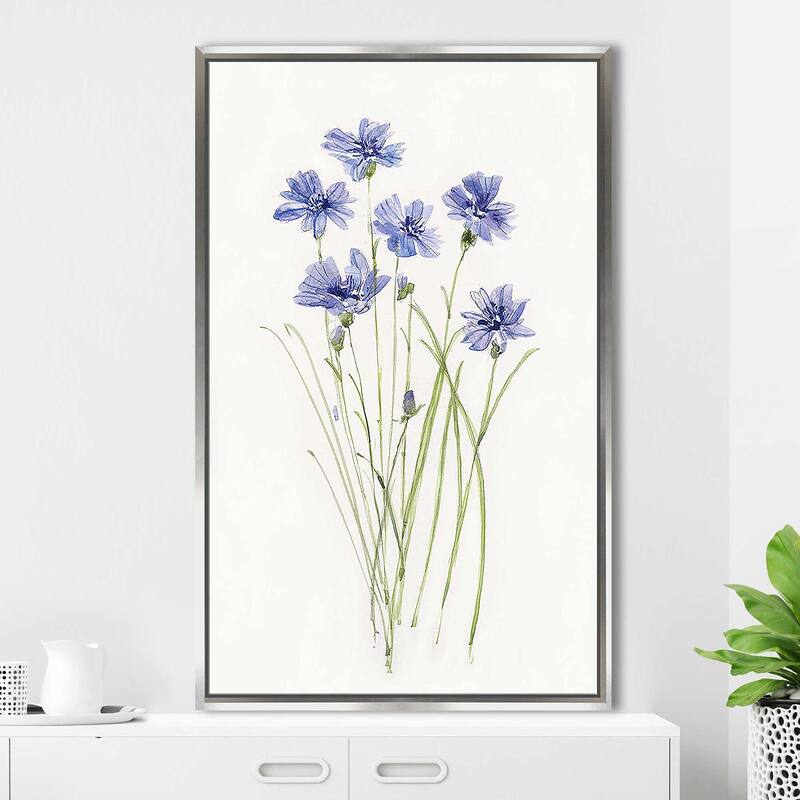 "Dainty Botanical" Print on Floating Canvas