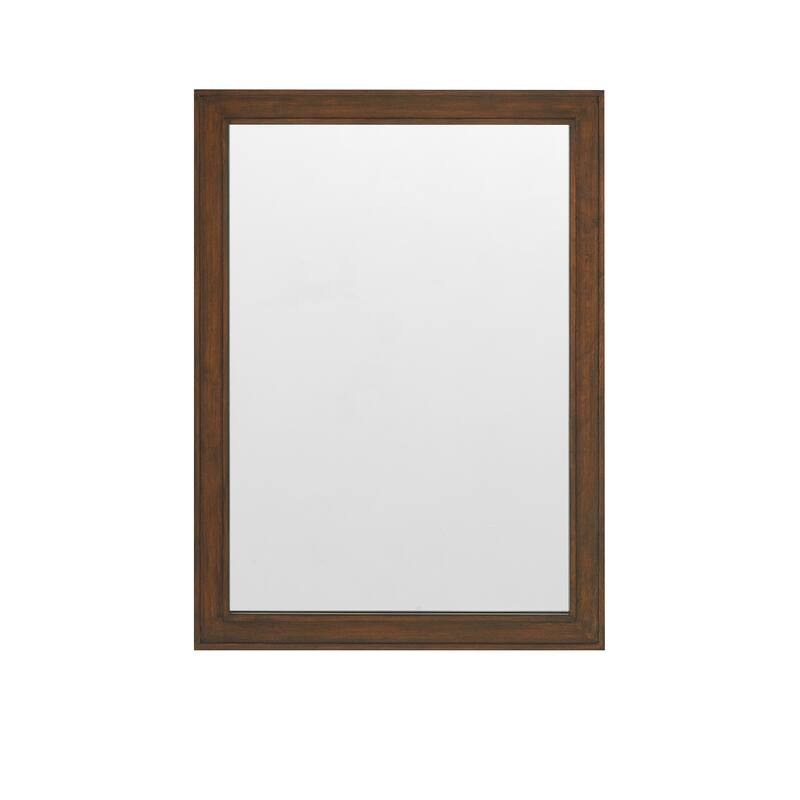 Frank Lloyd Wright USONIA® Progression 22 or 28-inch Wood Mirror