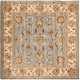 preview thumbnail 17 of 18, SAFAVIEH Handmade Royalty Karmele Traditional Oriental Wool Rug 7' Square - Blue/Beige - Square