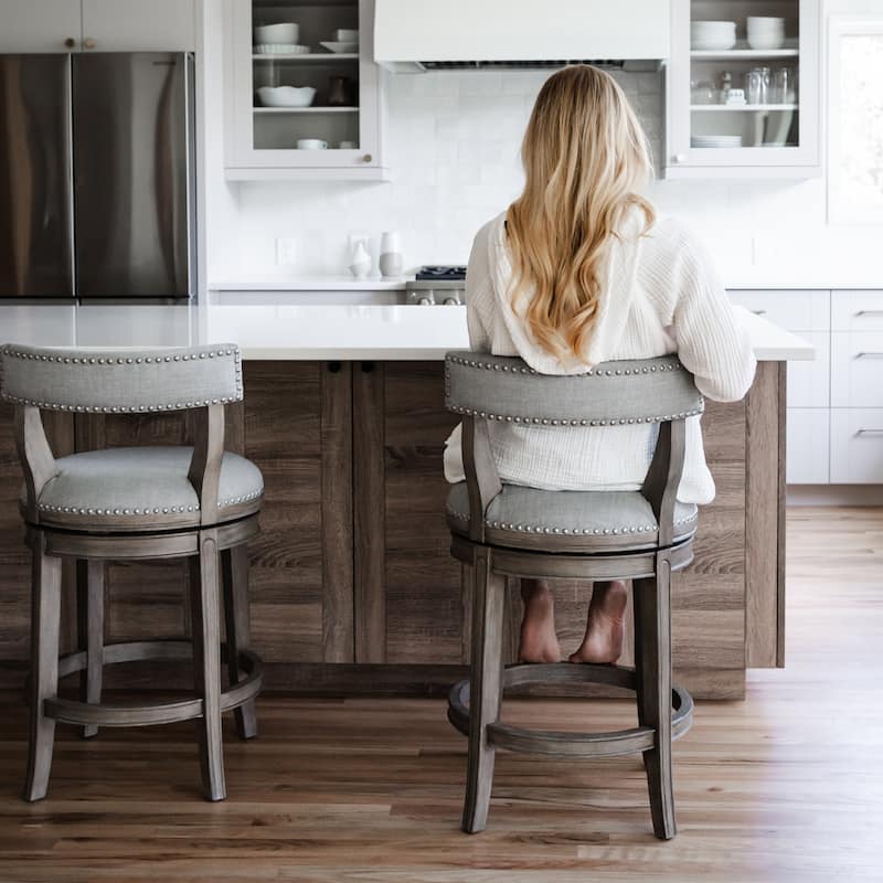 Maven Lane Alexander Swivel Kitchen Stool