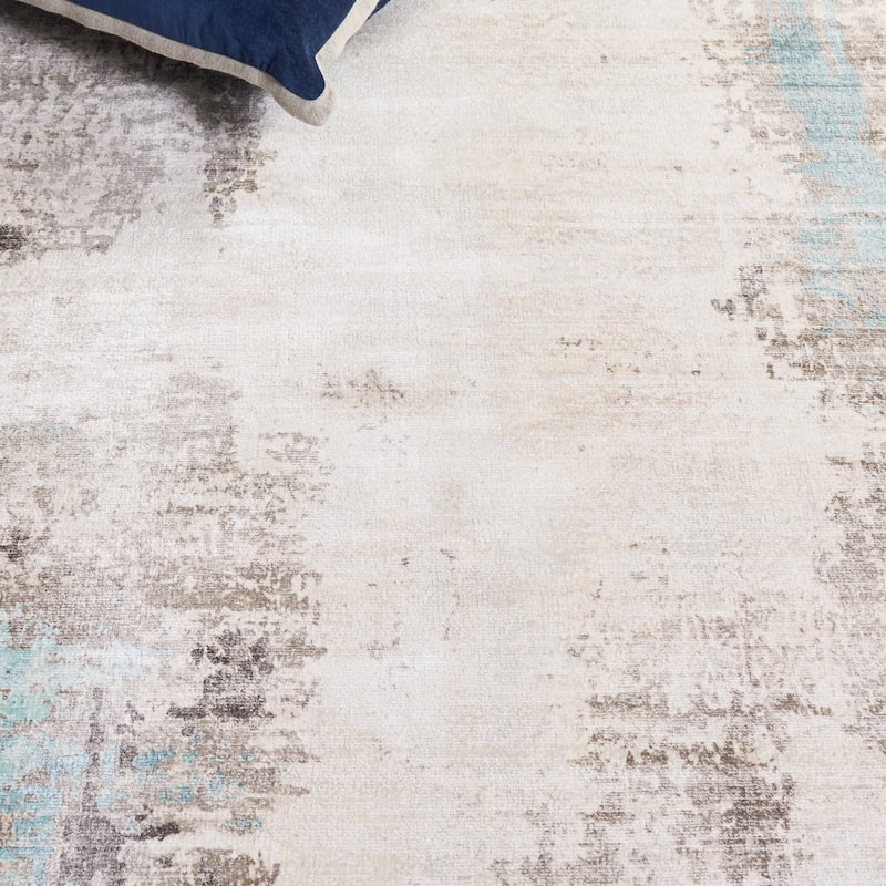 SAFAVIEH Handmade Mirage Sumaya Modern Abstract Viscose Rug