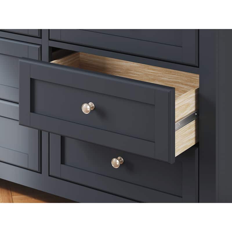 Signature Design by Ashley Landocken Brown/Blue Dresser