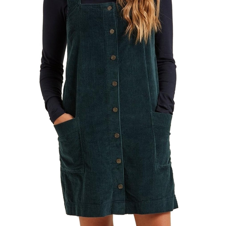 fat face cord pinafore dress