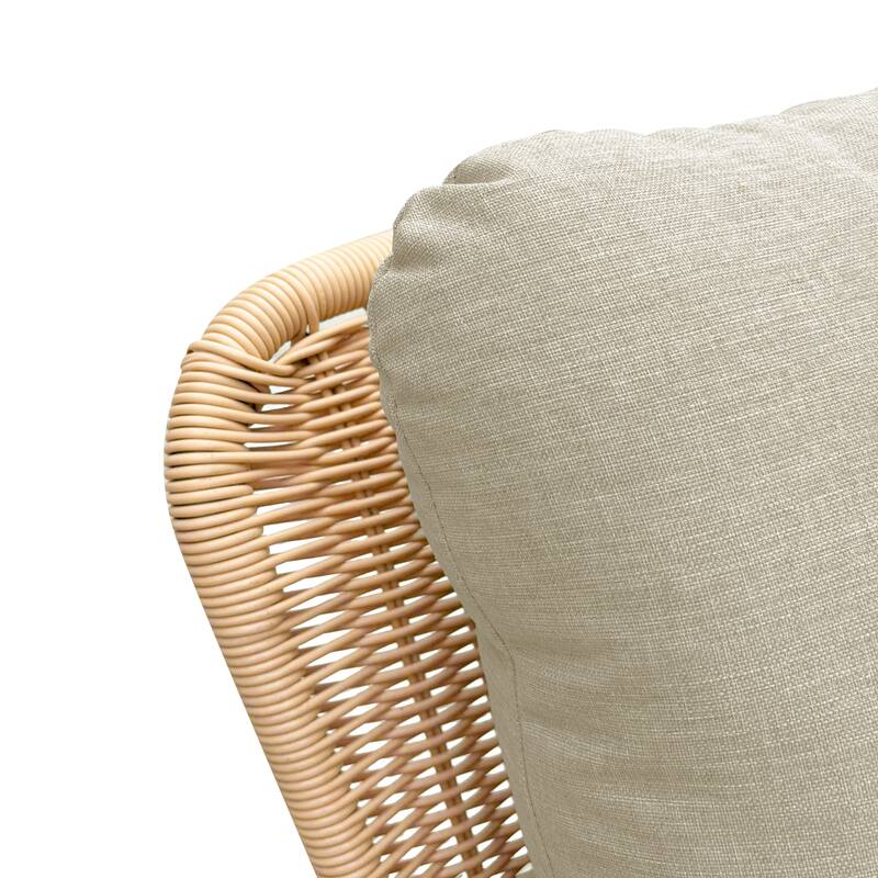 Christopher Knight Home - Outdoor Seating Set PE Rattan Rocking Chair