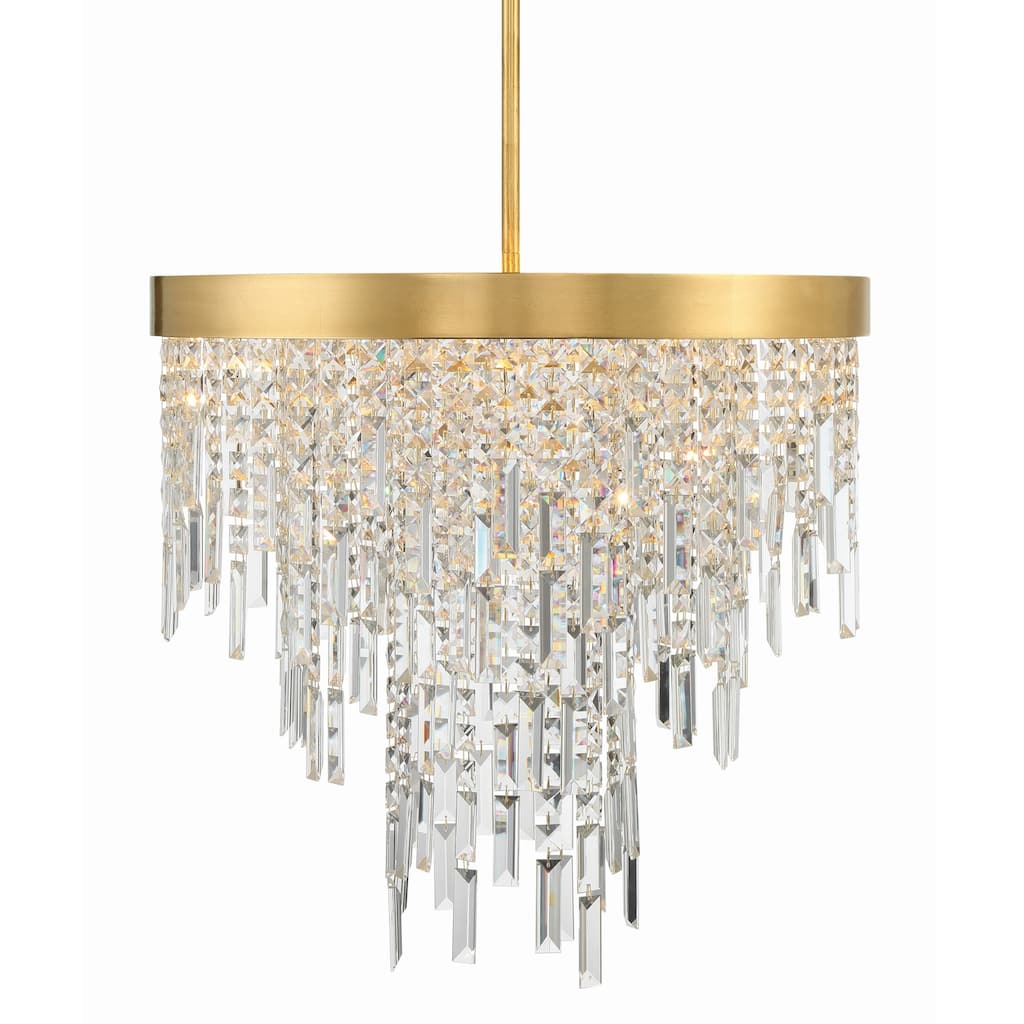 Crystorama Lighting Group WIN-216-CL-MWP Winfield 6 Light 24" Wide