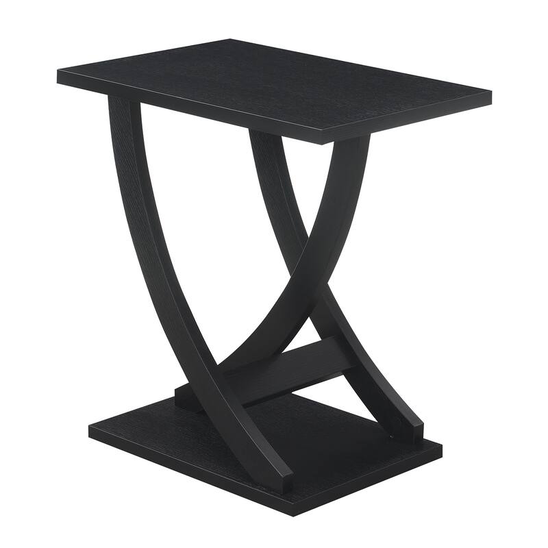 Convenience Concepts Newport Criss-Cross Chairside End Table