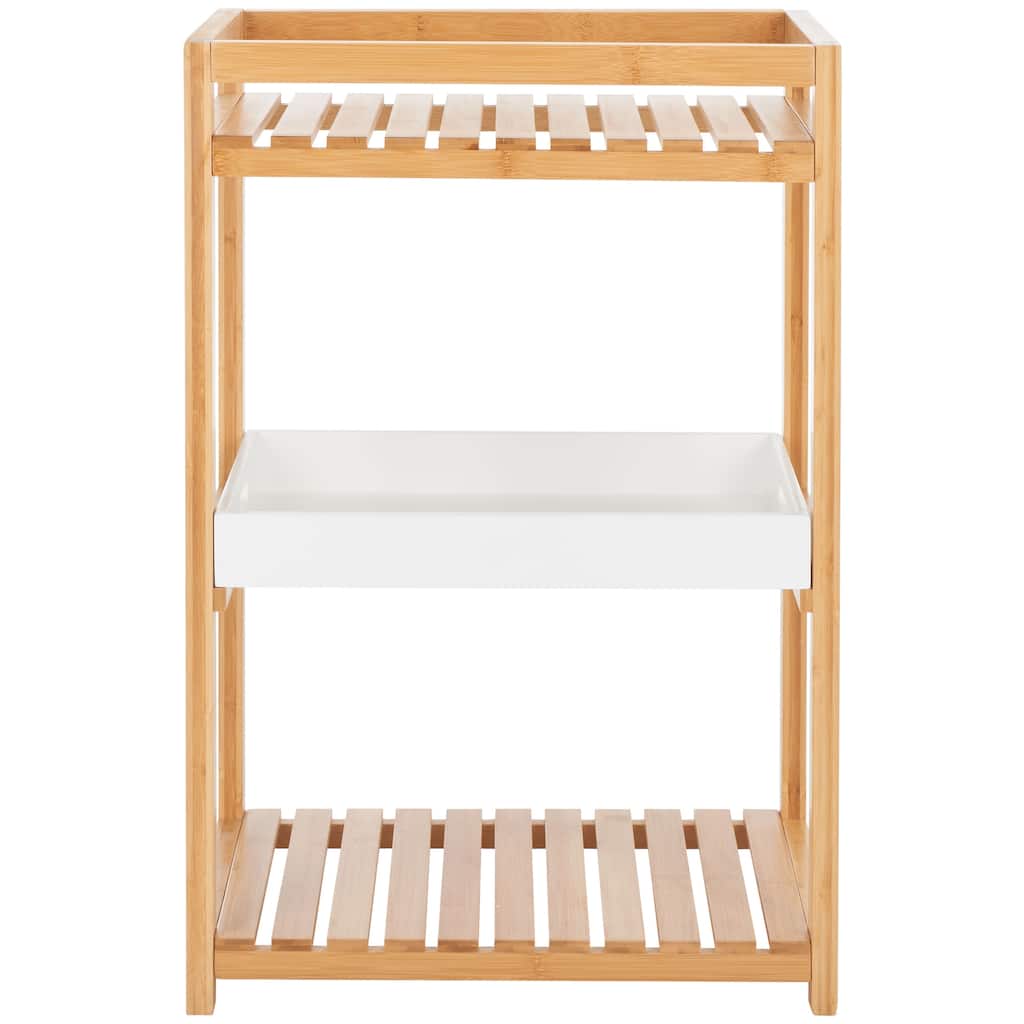 SAFAVIEH Zarah 3 Tier Shelf - 19" W x 13" D x 28" H - 18Wx13Dx28H
