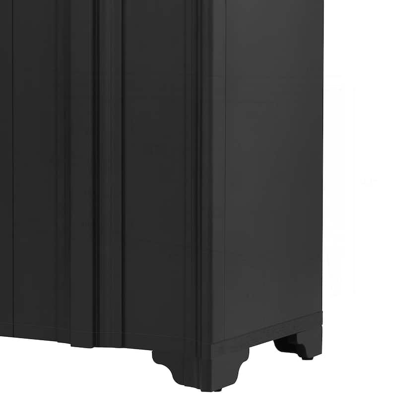 Sophisticated 4-Door Sideboard with Intricate Design