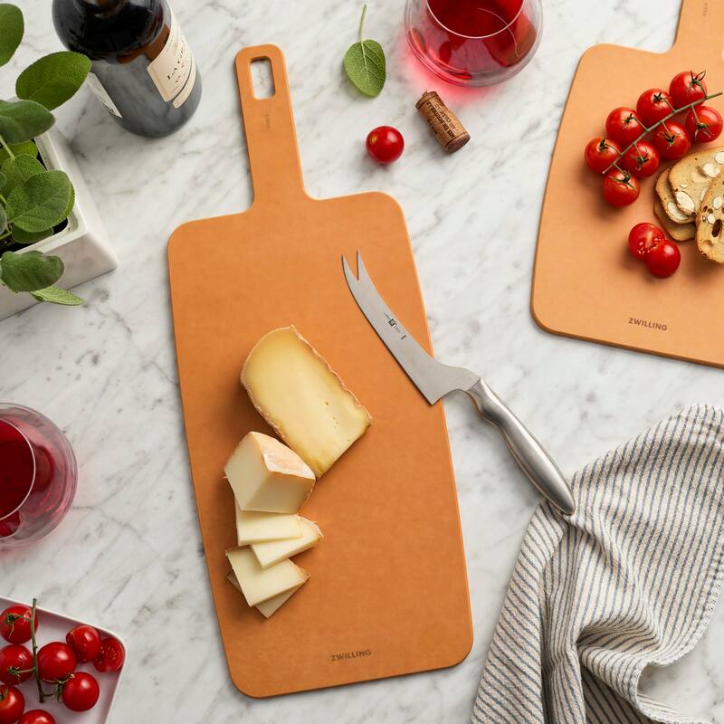 ZWILLING Plant Fiber Cutting Board with Handle - Natural