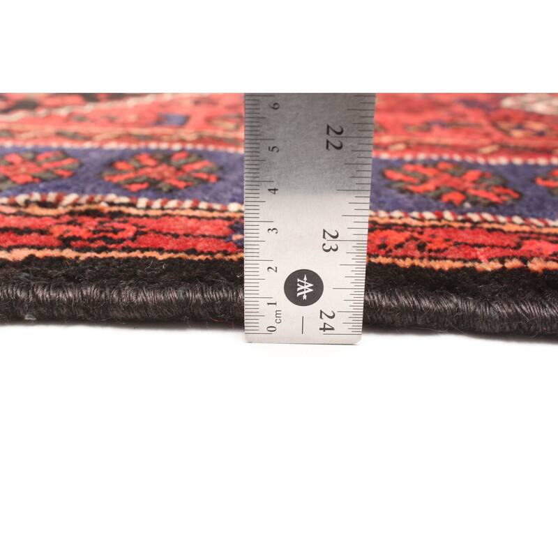 ECARPETGALLERY Hand-knotted Anadol Black Wool Rug - 4'7 x 7'4