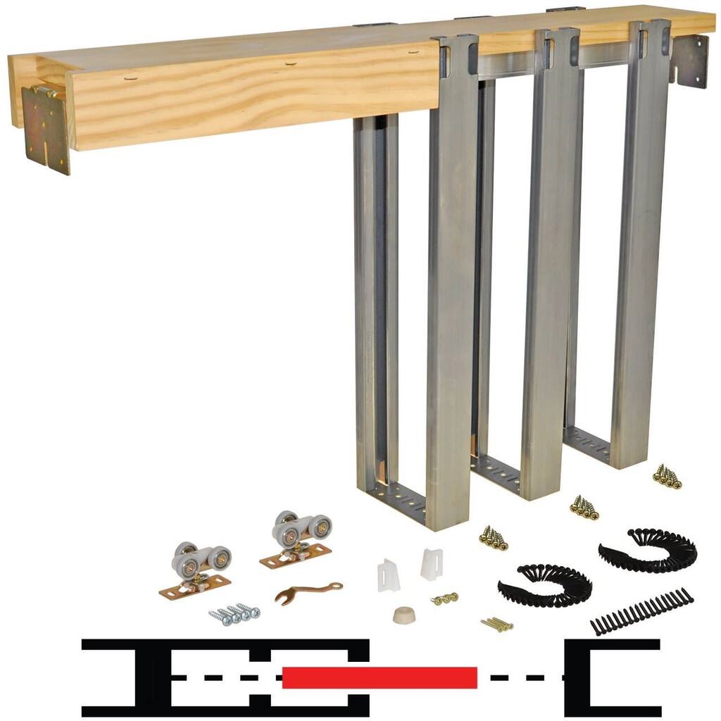 Johnson Hardware 15604070 1560 Series 48" x 84" Pocket Door Frame Kit