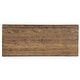 preview thumbnail 9 of 11, 8' x 40" Rectangular Antique Rustic Solid Pine Folding Dining Table