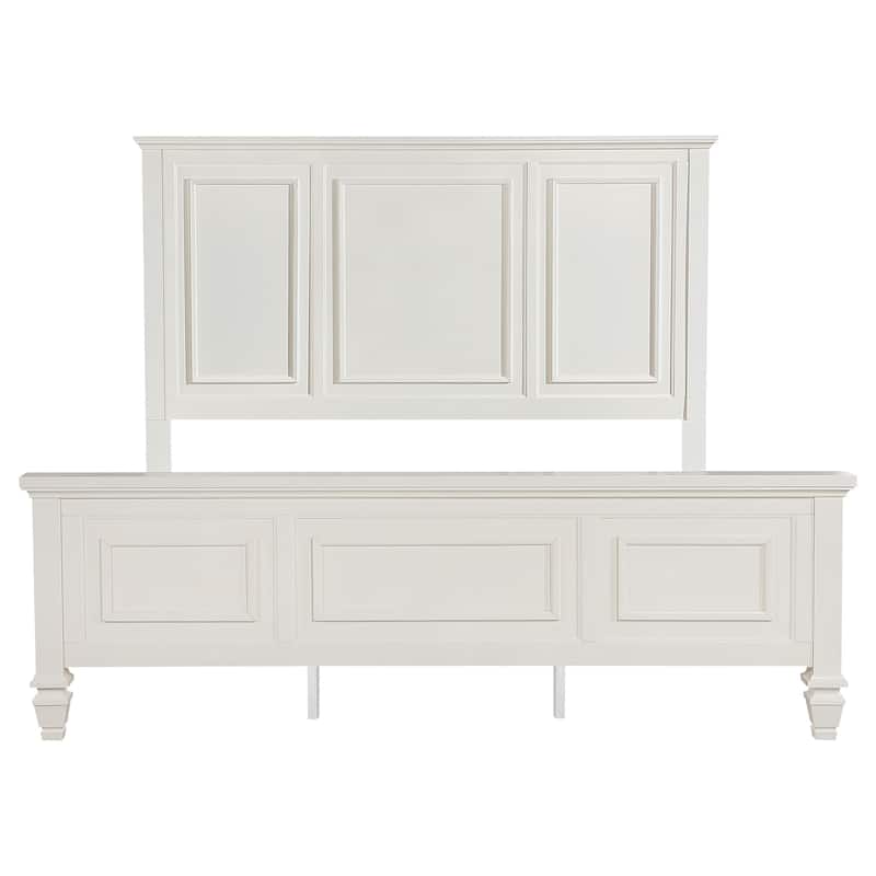 Sandy Beach Wood Panel Bed